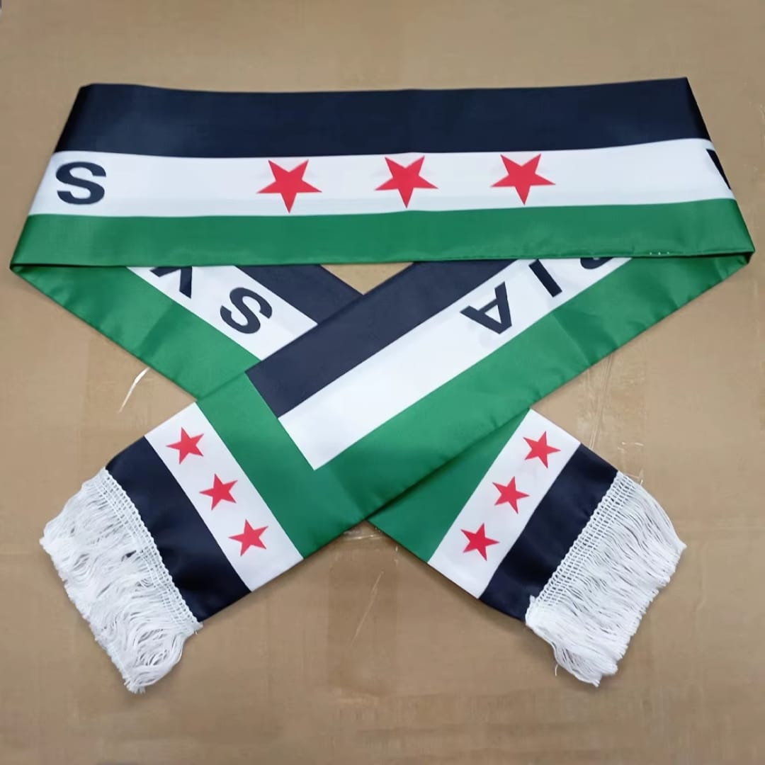 Écharpe aux Couleurs du Drapeau Syrien 2
