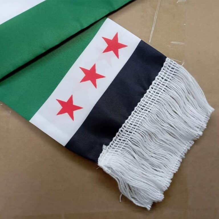 Écharpe aux Couleurs du Drapeau Syrien 3