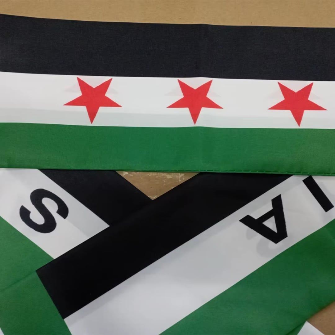 Écharpe aux Couleurs du Drapeau Syrien 5
