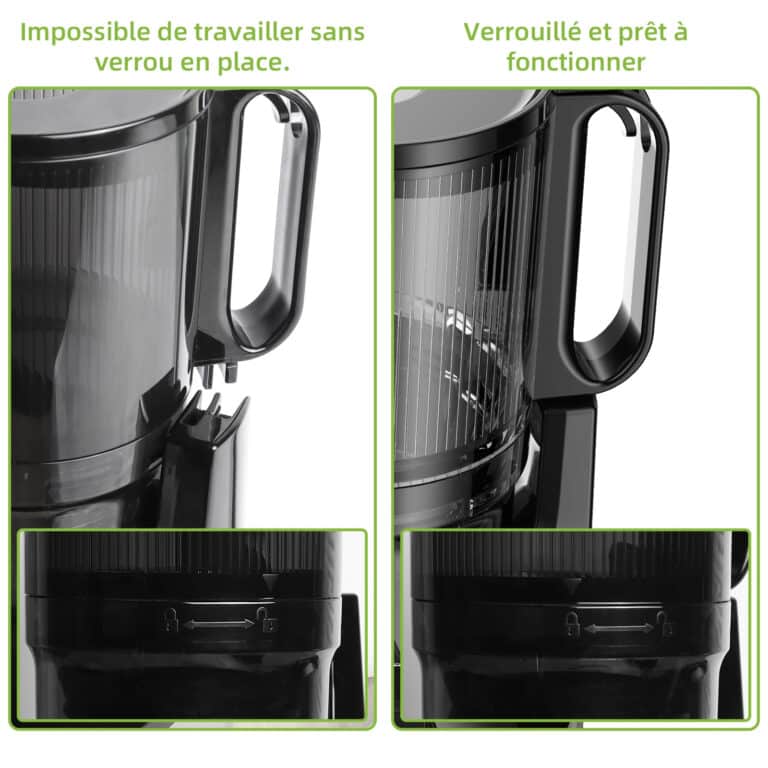 Extracteur de jus à Froid Biolomix sans BPA avec Triple Filtre - 10 (4)
