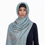 Lenço pashmina multicolor