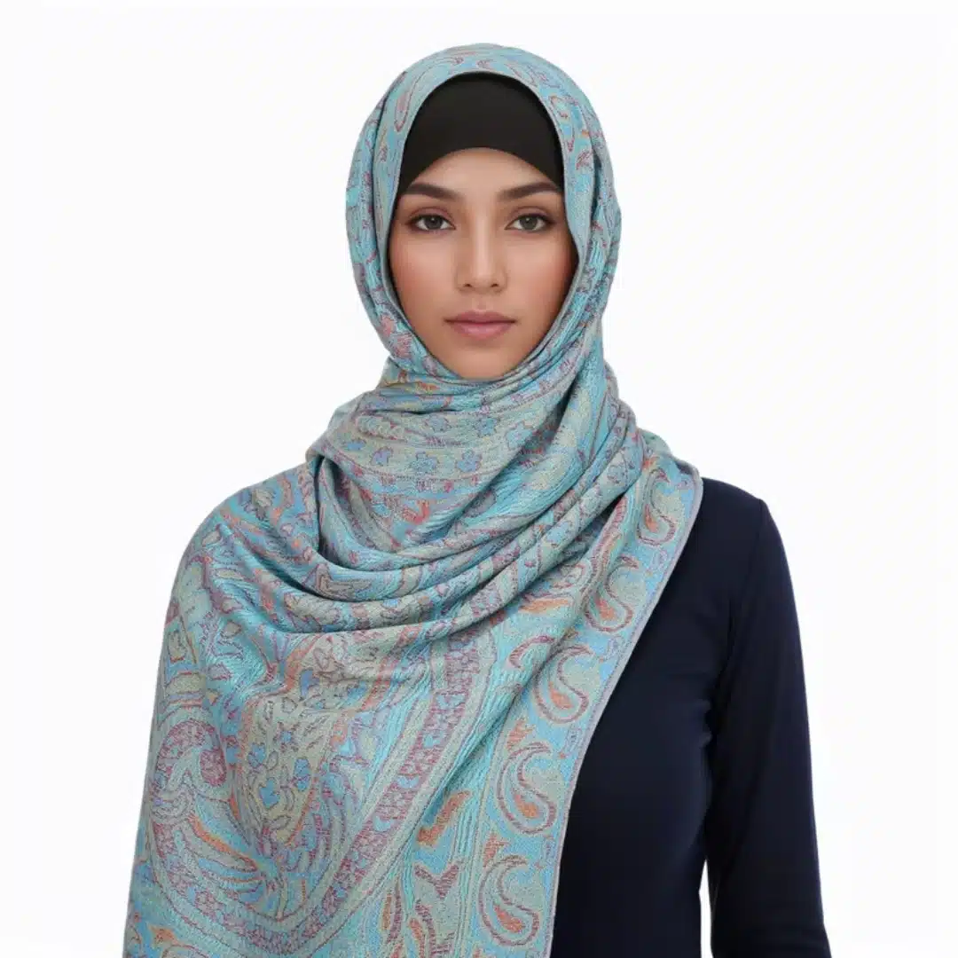 Foulard pashmina multicolore