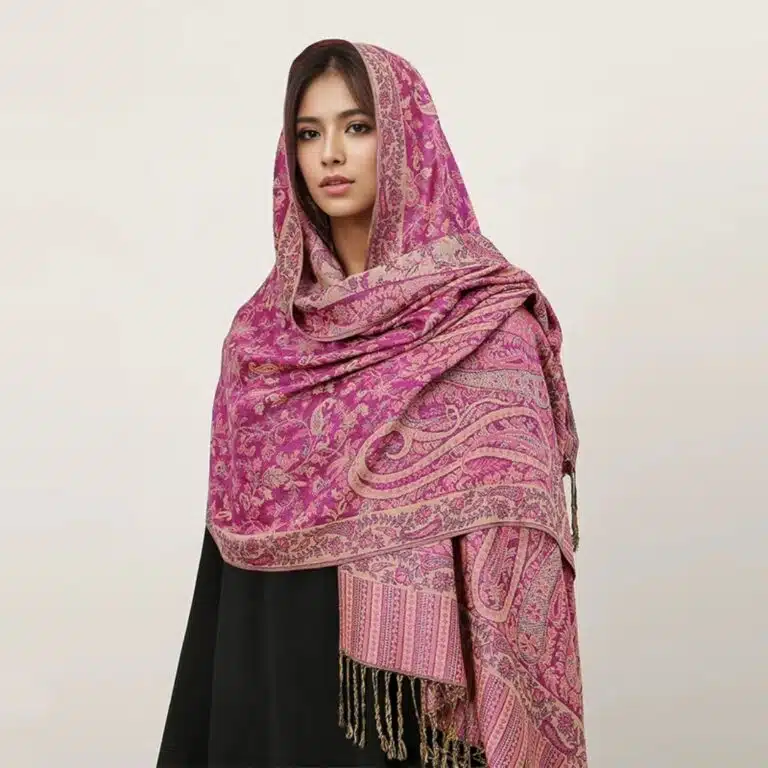 Foulard pashmina multicolore