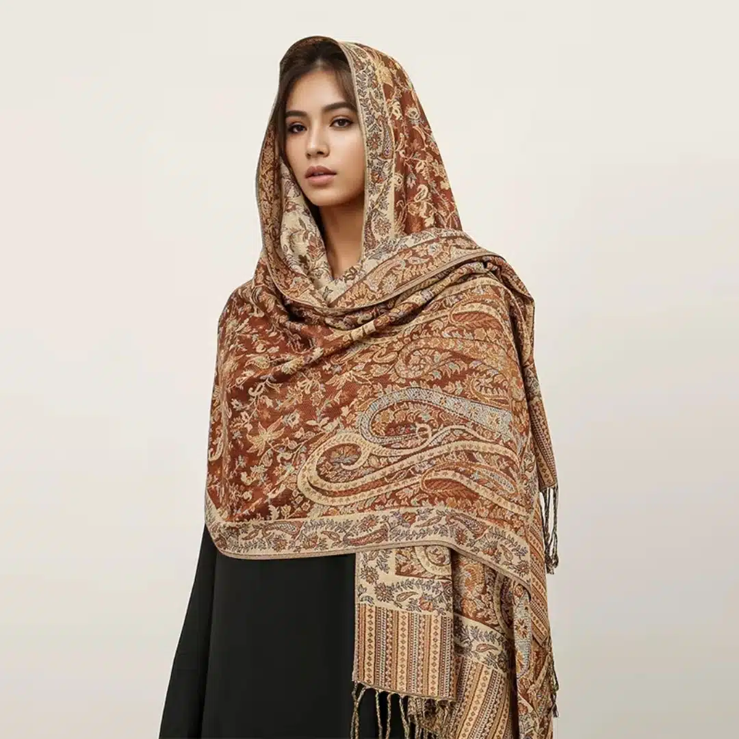 Foulard pashmina multicolore