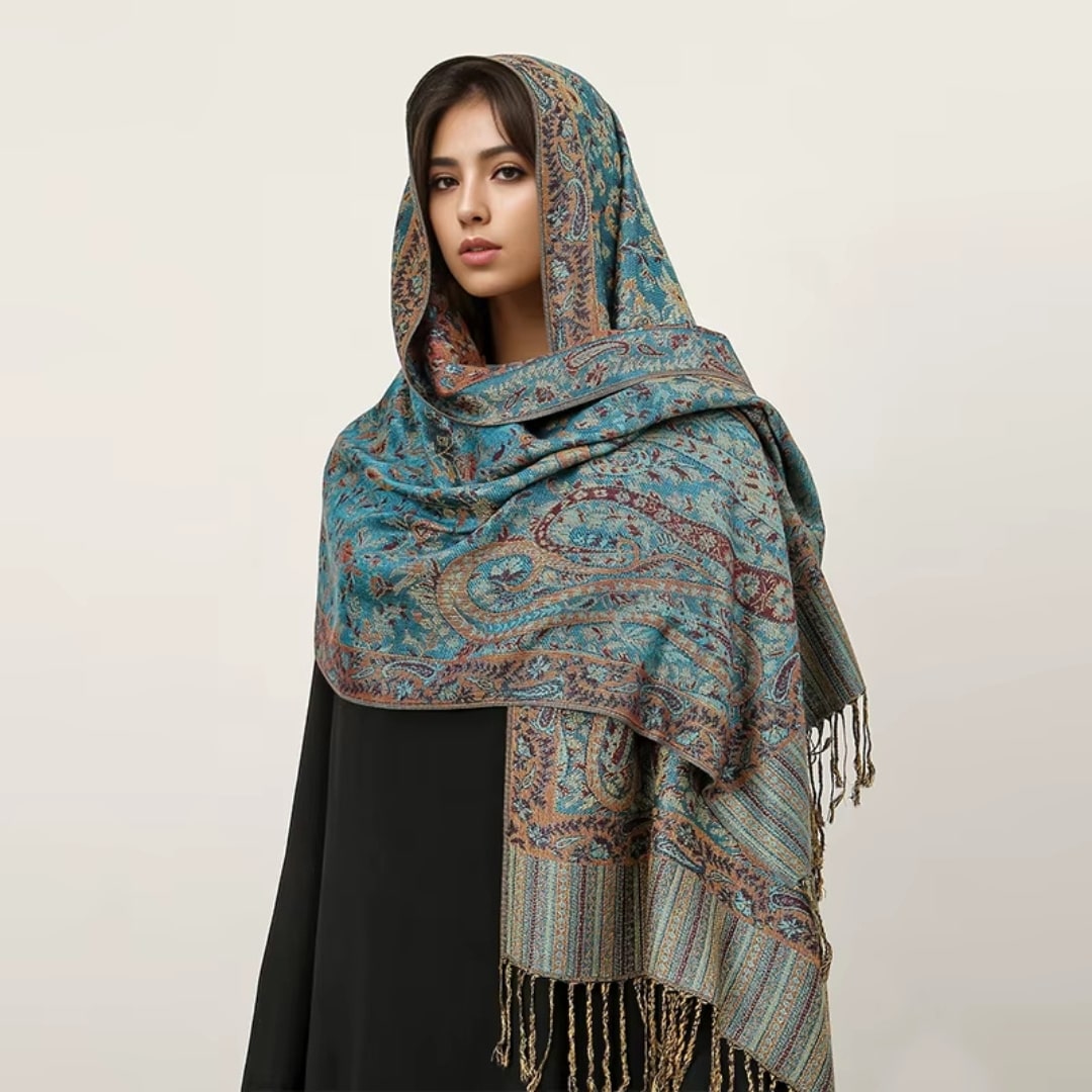 Foulard Pashmina Multicolore 13