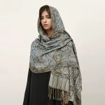 Lenço pashmina multicolor