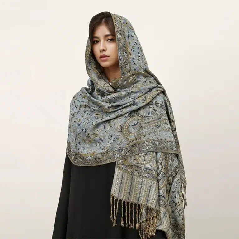 Foulard pashmina multicolore