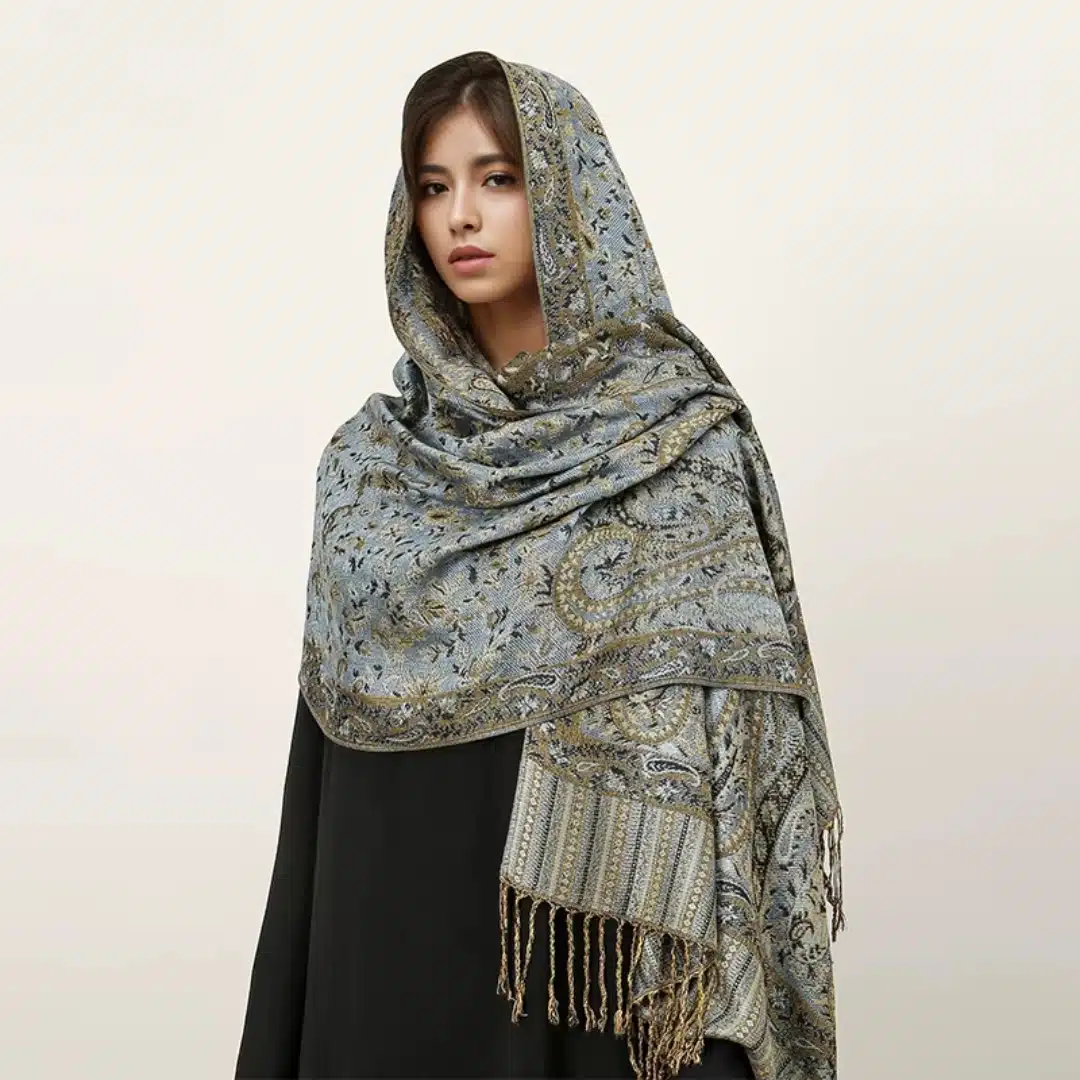 Foulard pashmina multicolore