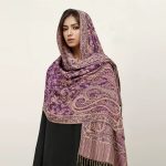 Lenço pashmina multicolor