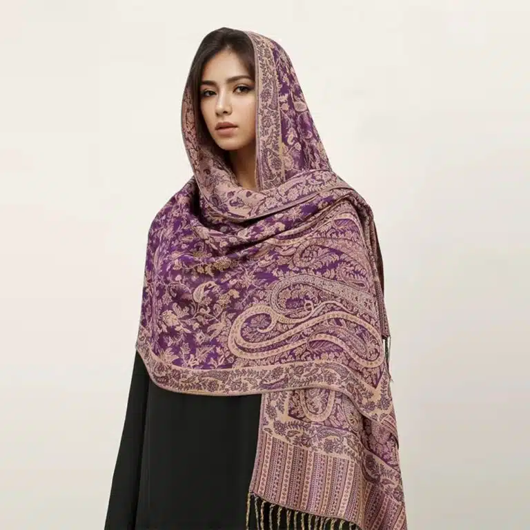 Foulard pashmina multicolore