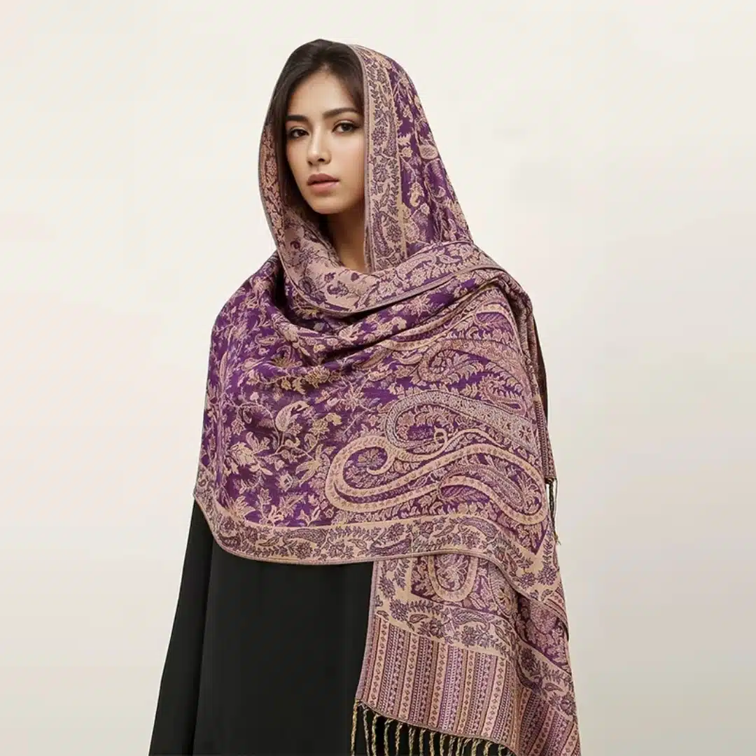 Foulard pashmina multicolore