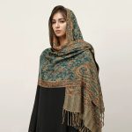 Lenço pashmina multicolor