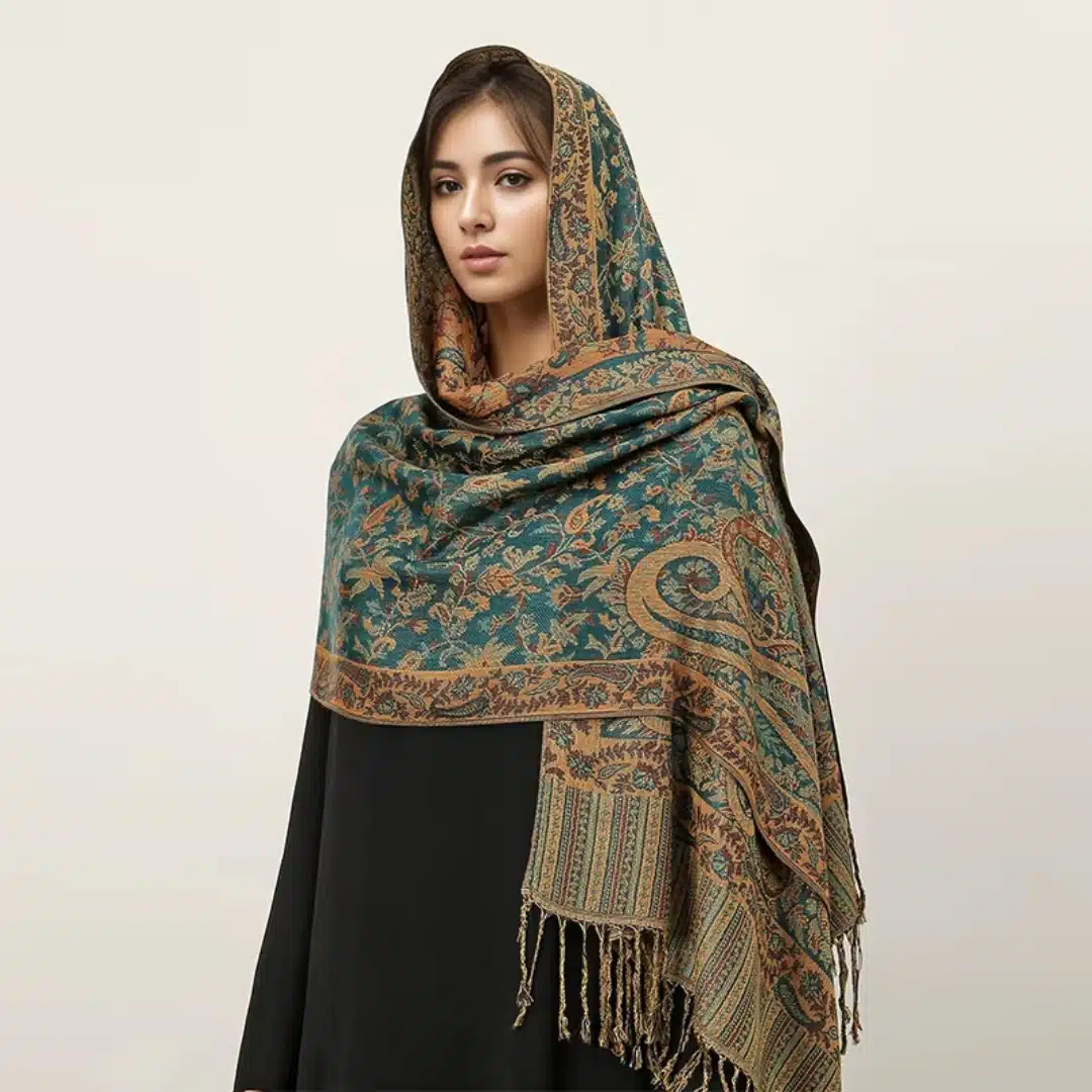 Foulard pashmina multicolore