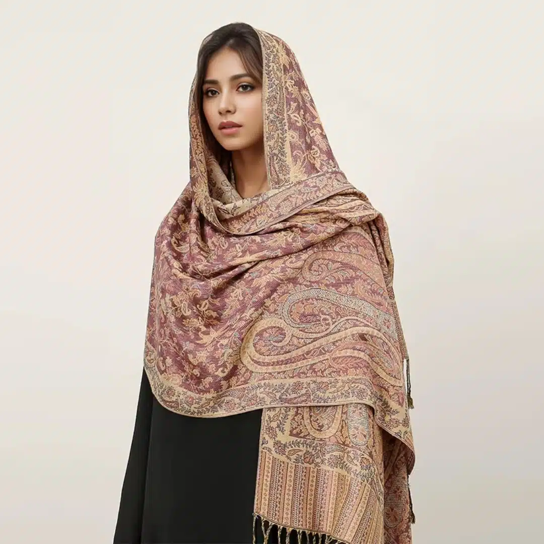 Foulard pashmina multicolore