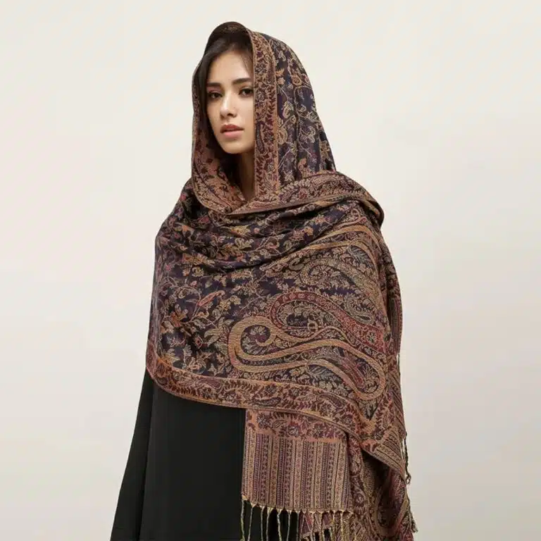 Foulard pashmina multicolore