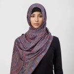 Lenço pashmina multicolor