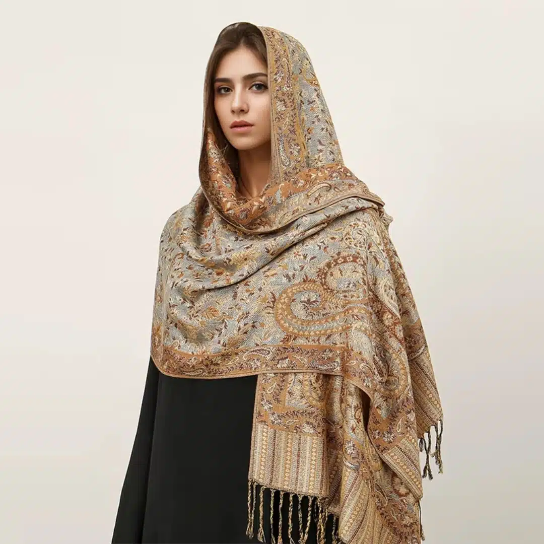 Foulard pashmina multicolore