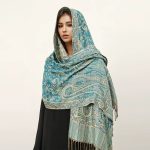 Lenço pashmina multicolor
