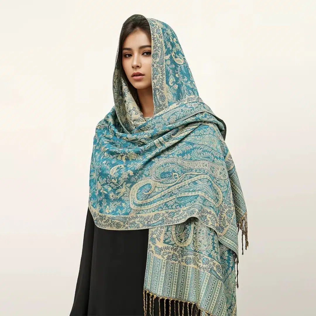 Foulard pashmina multicolore