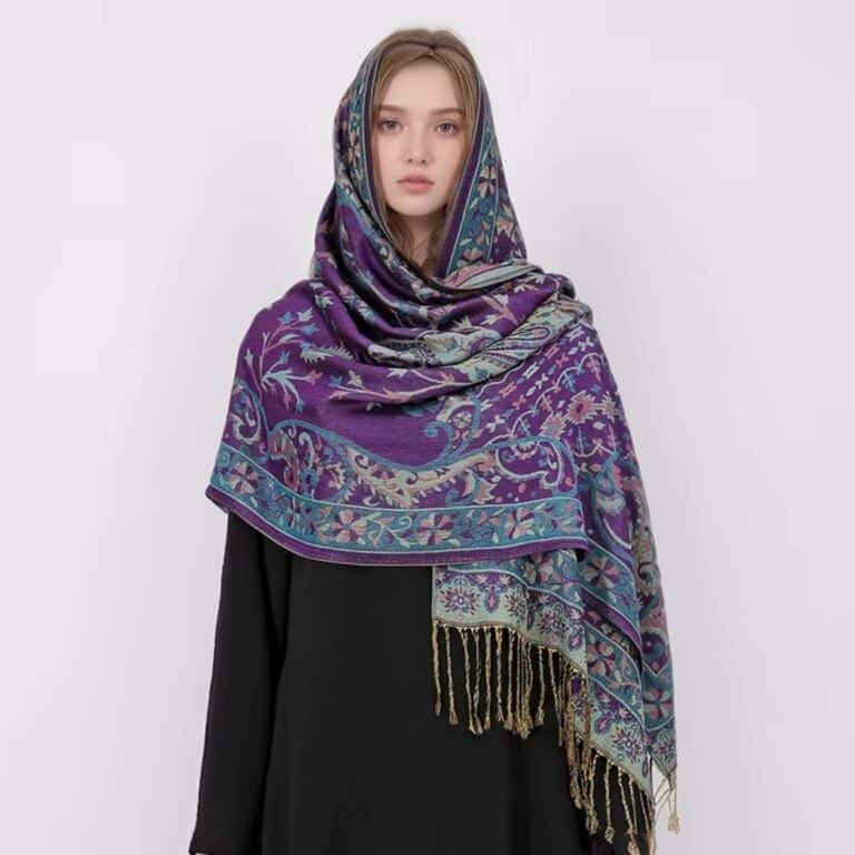 Foulard Pashmina Multicolore 22