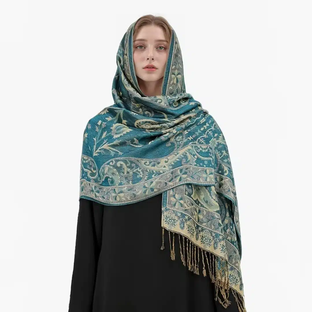 Foulard pashmina multicolore