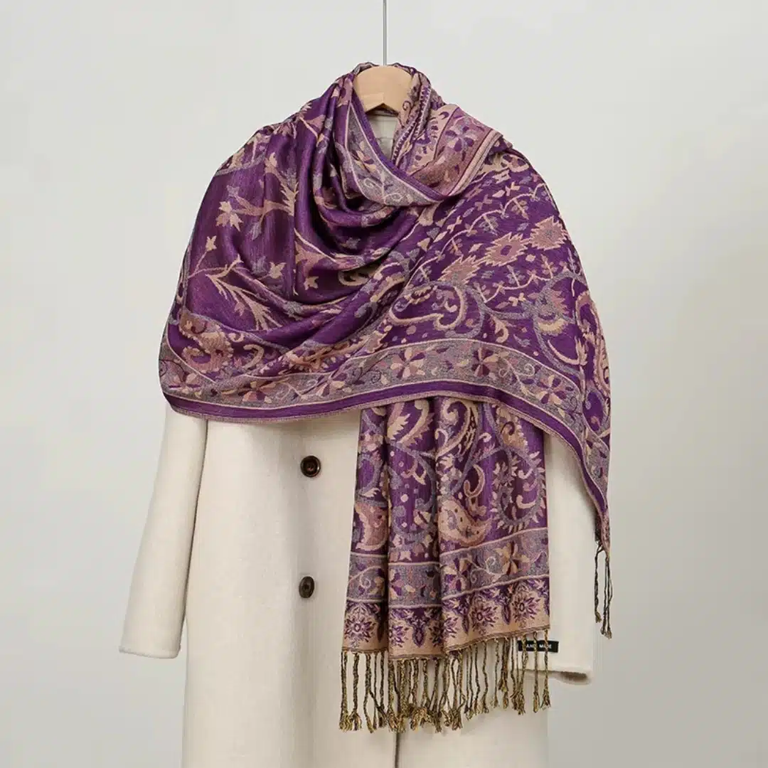 Foulard pashmina multicolore