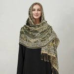 Lenço pashmina multicolor