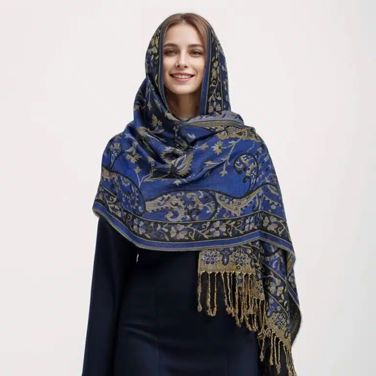 Foulard pashmina multicolore