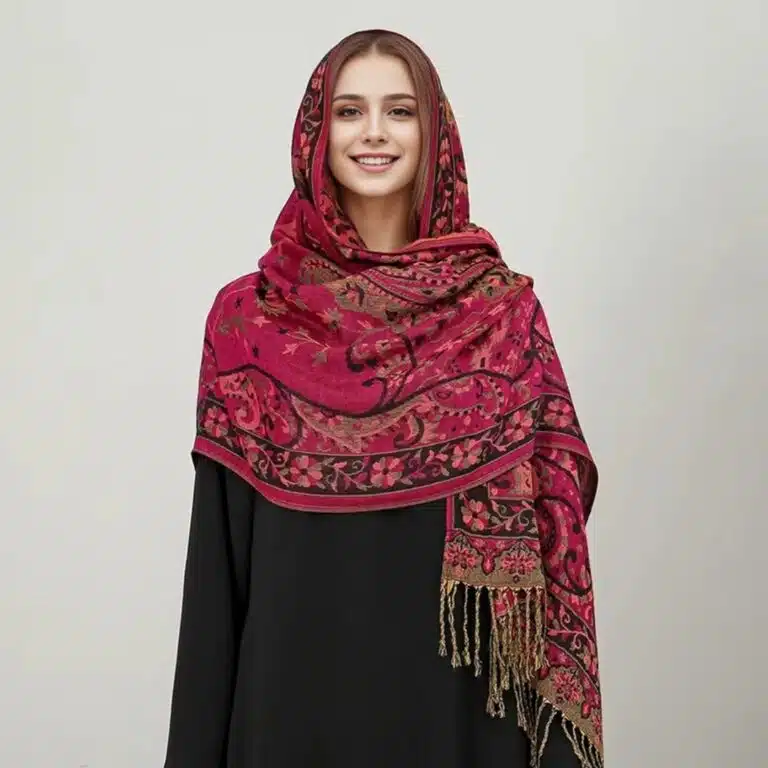 Foulard pashmina multicolore