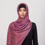 Lenço pashmina multicolor
