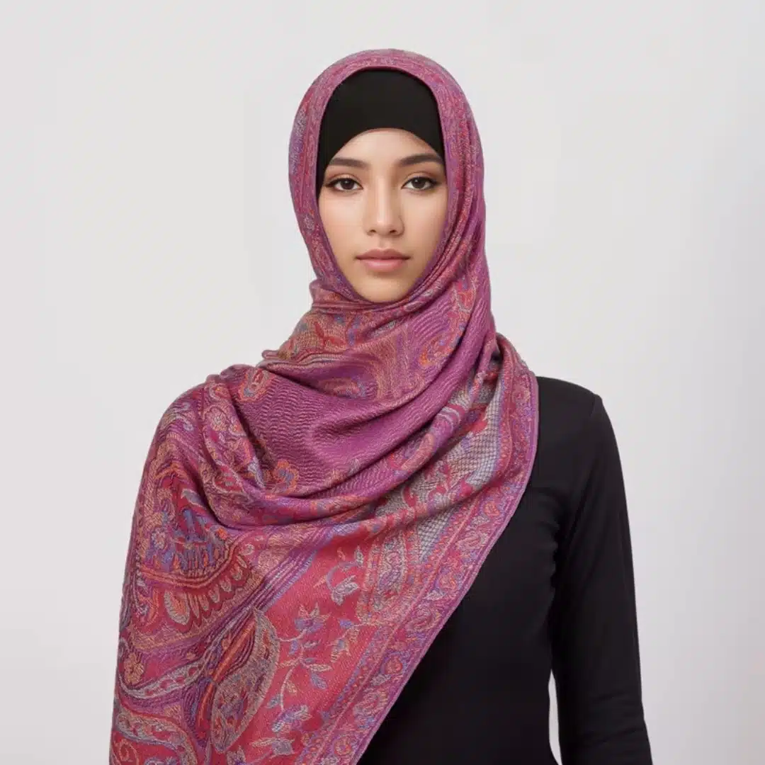 Foulard pashmina multicolore