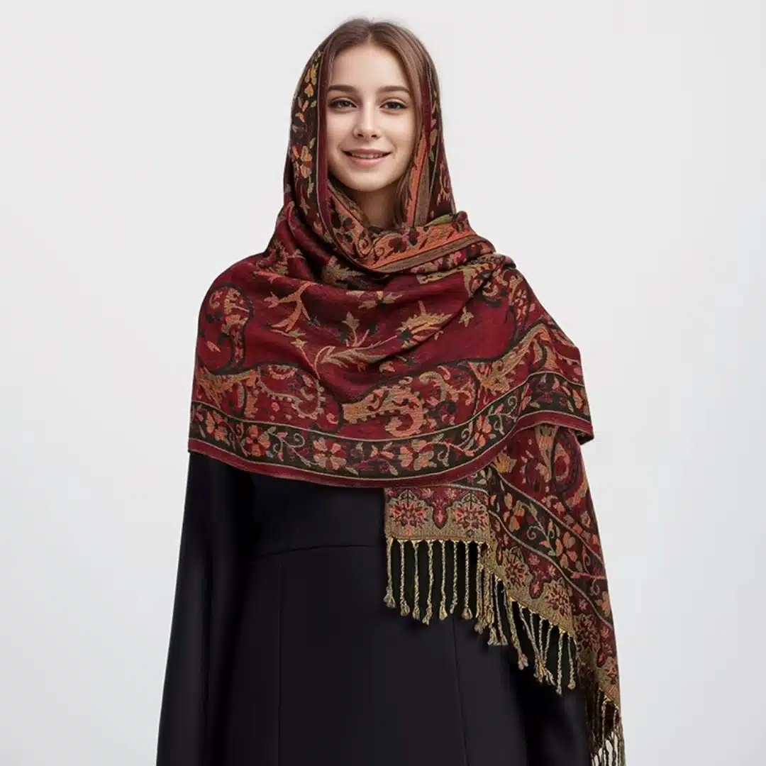 Foulard pashmina multicolore