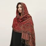 Lenço pashmina multicolor