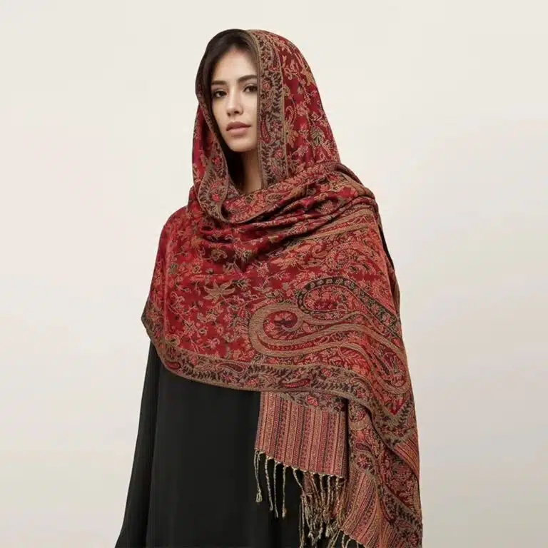 Foulard pashmina multicolore