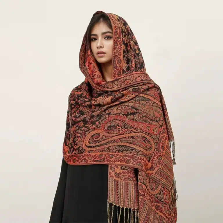 Foulard pashmina multicolore