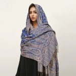Lenço pashmina multicolor