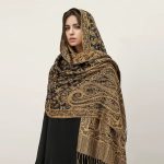 Lenço pashmina multicolor
