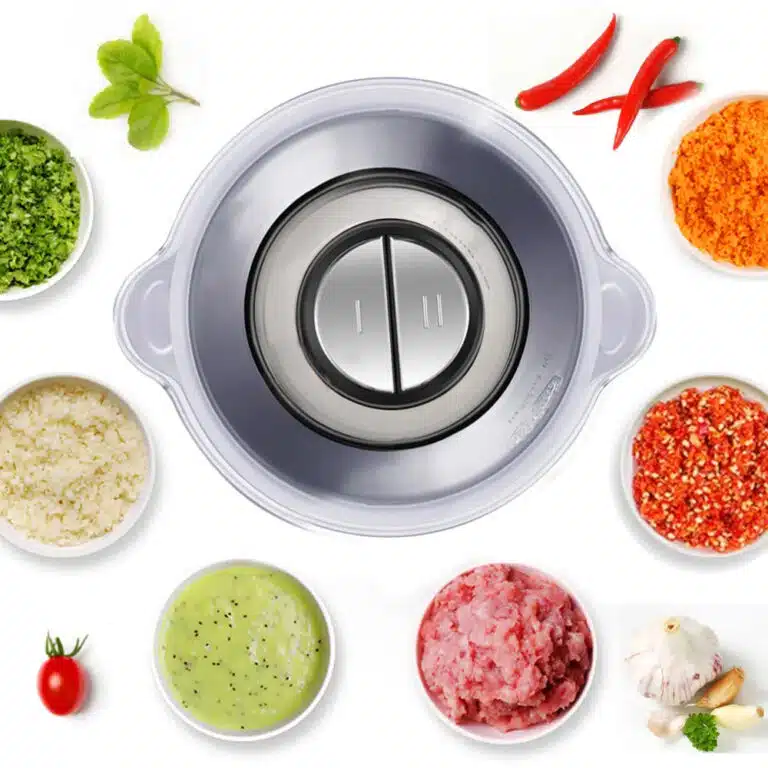 Hachoir multifonction Biolomix en acier inoxydable pour viande et légumes