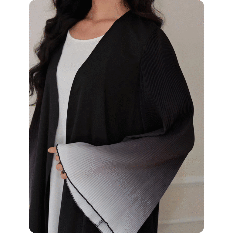 Kimono Abaya Oriental à Manches Évasées 4