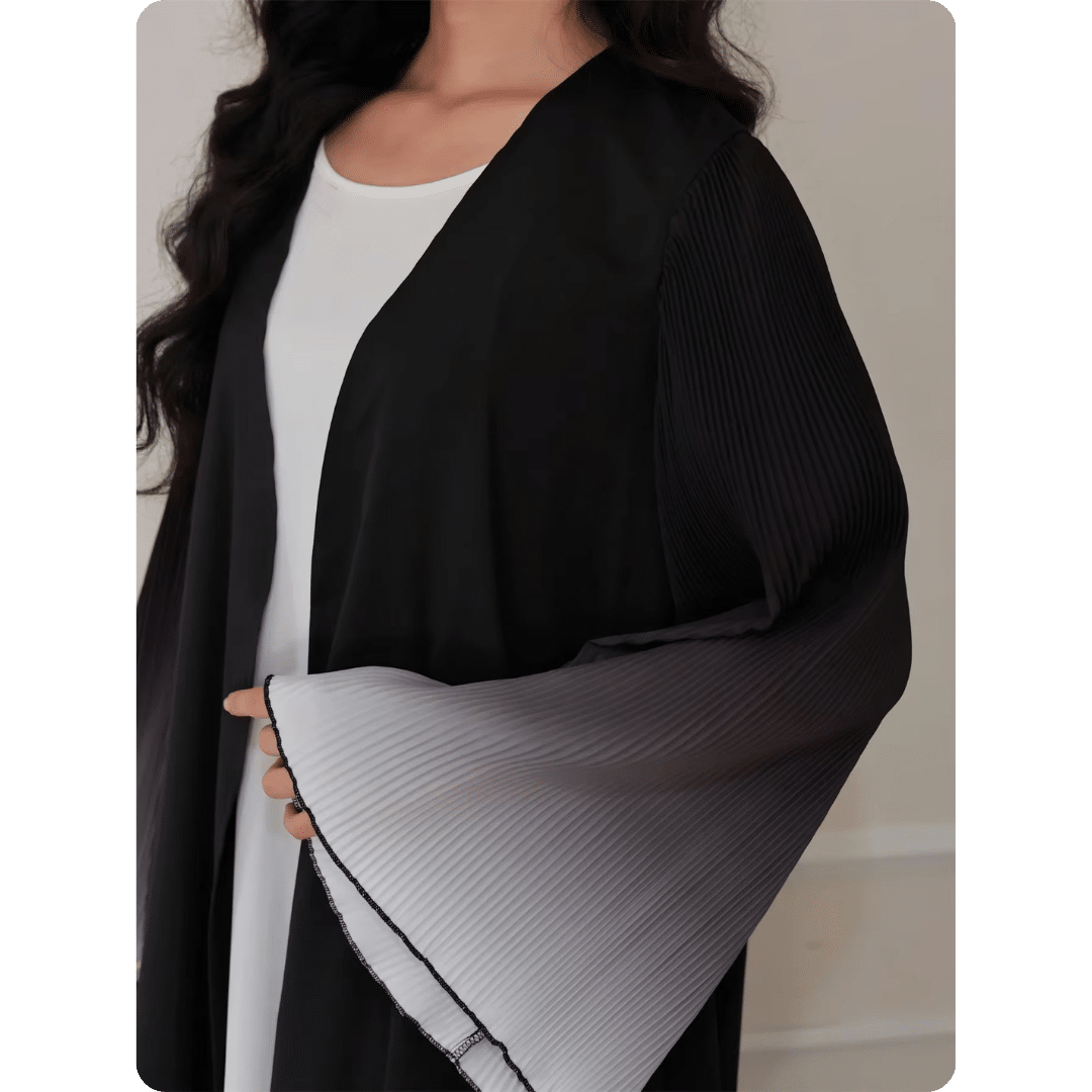 Kimono Abaya Oriental à Manches Évasées 4