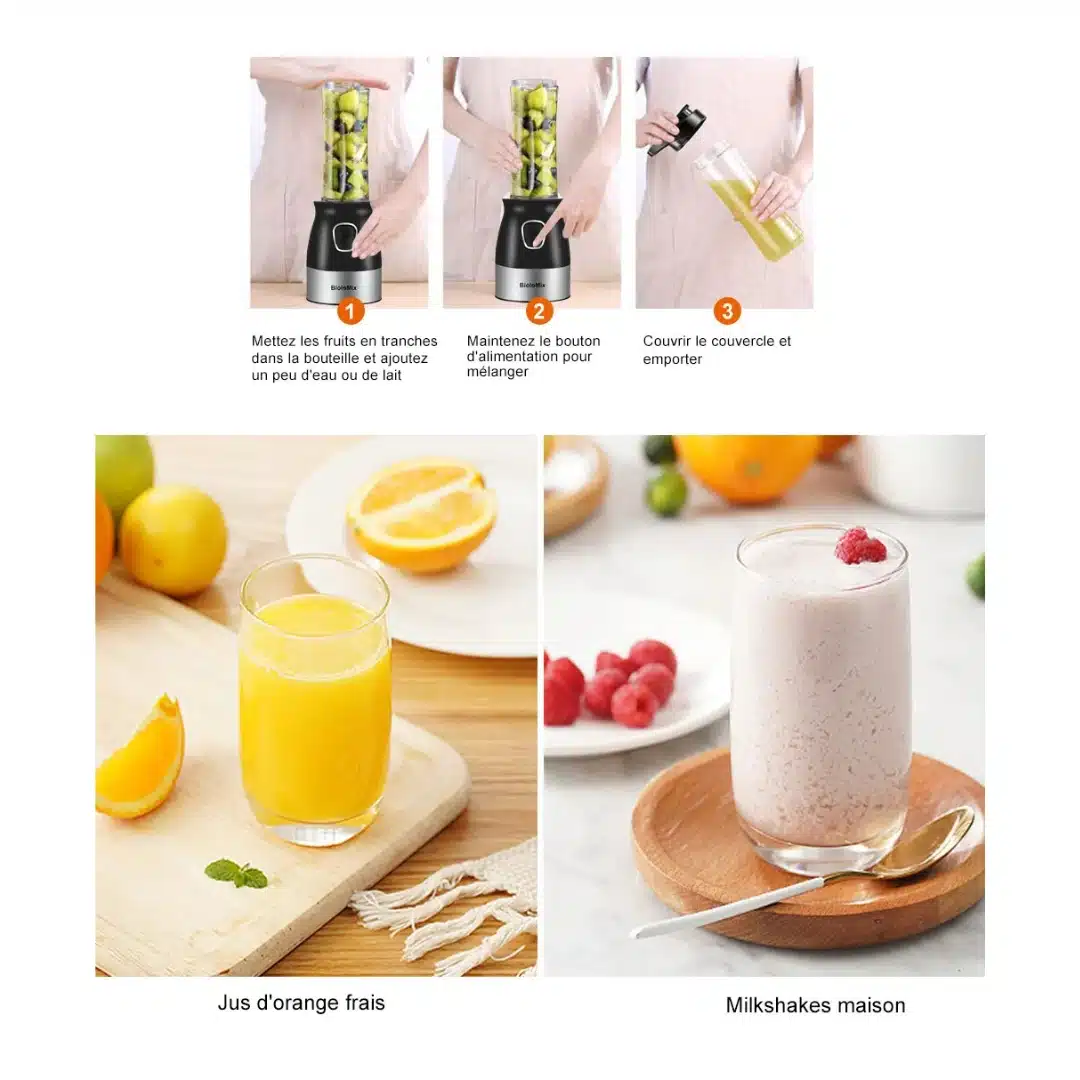 Robot culinaire mixeur Biolomix 3 en 1