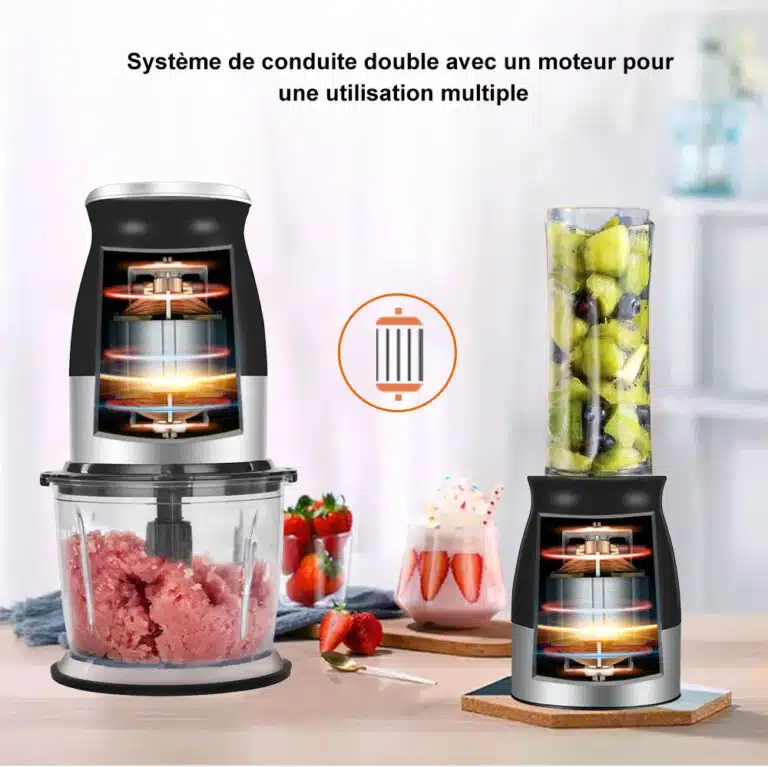 Robot culinaire mixeur Biolomix 3 en 1