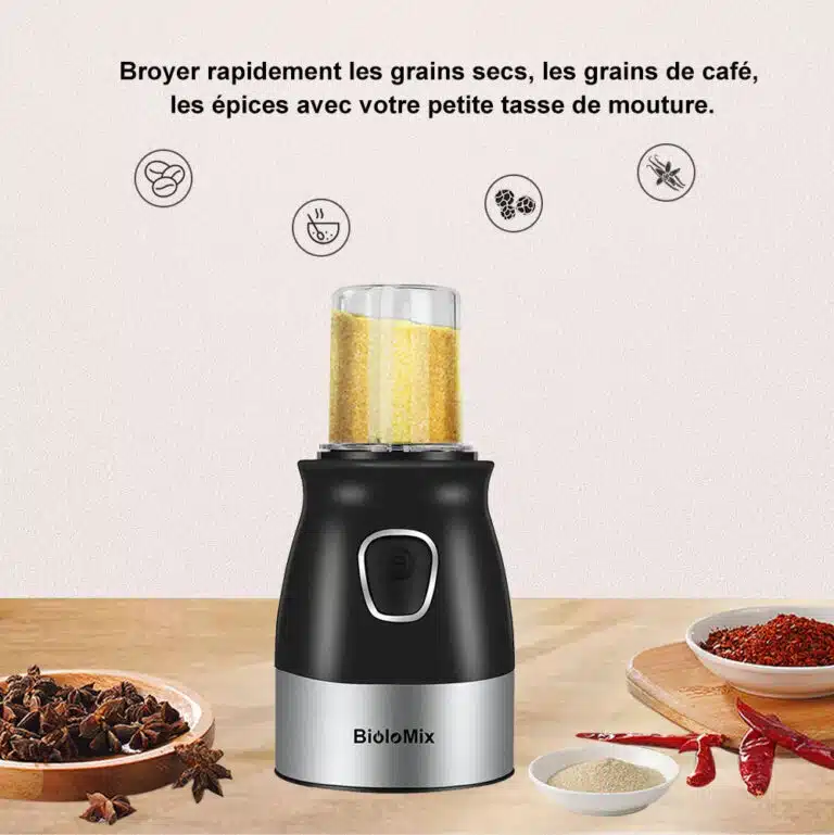 Robot culinaire mixeur Biolomix 3 en 1