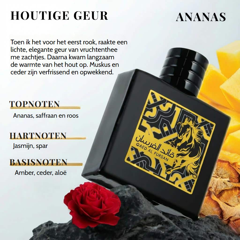 Oosters herenparfum Qaed Al Fursan - 100 ml