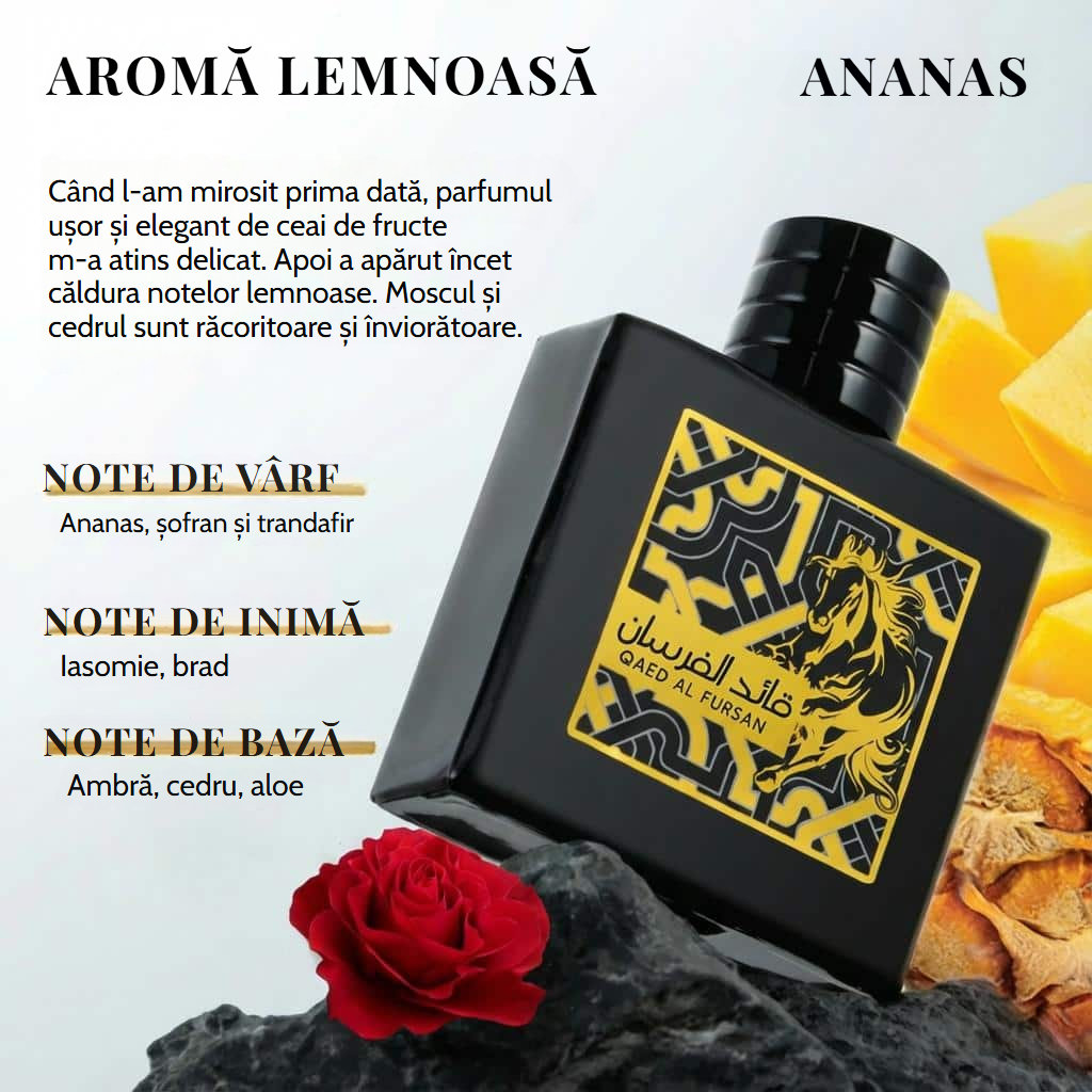 Parfum oriental pentru bărbați Qaed Al Fursan - 100 ml