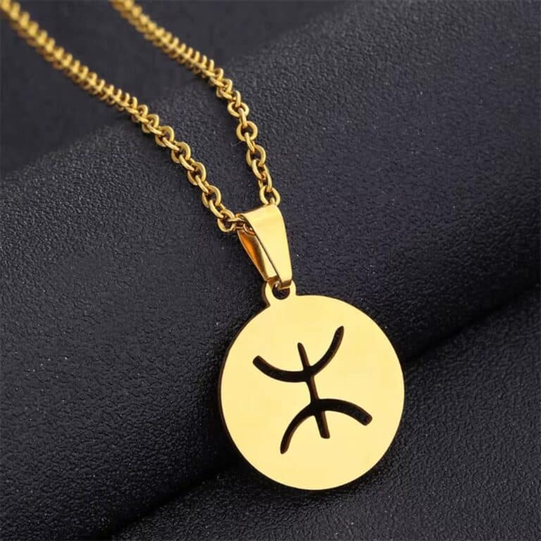 Pendentif Berbère en Acier Inoxydable 1