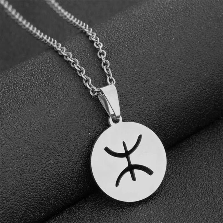 Pendentif Berbère en Acier Inoxydable 2