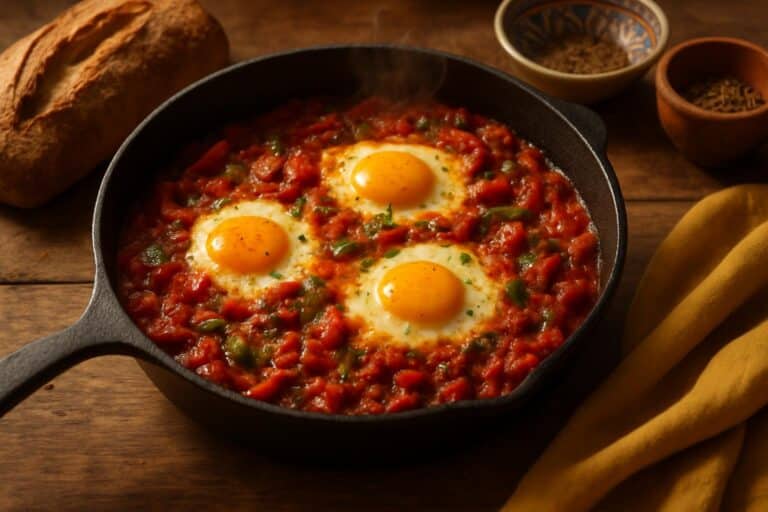 recette de la chakchouka tunisienne miniature