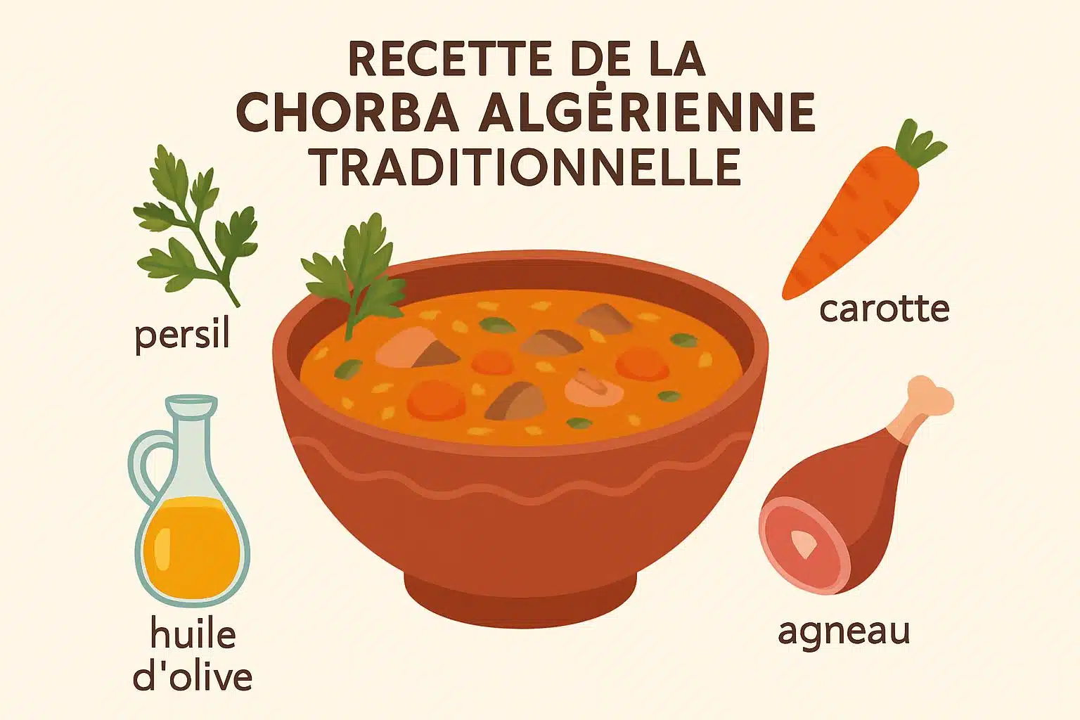 recette de la chorba algérienne