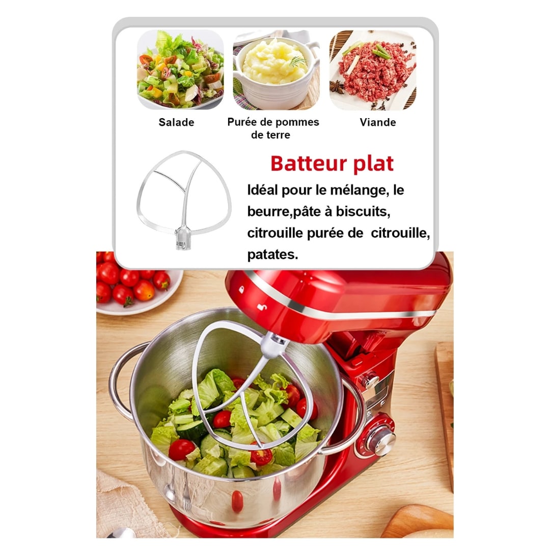 Robot de Cuisine Biolomix Grande Capacité 6L Inox - 10 (10)